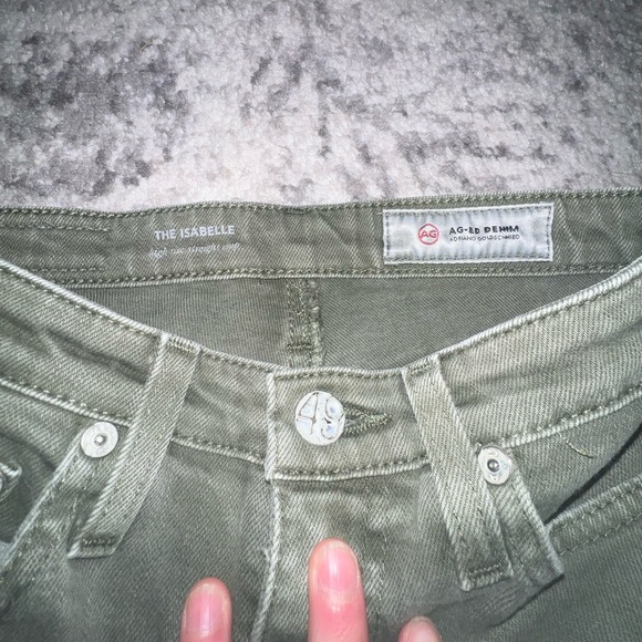 AG the Isabelle high rise straight leg size 24 - Picture 8 of 9